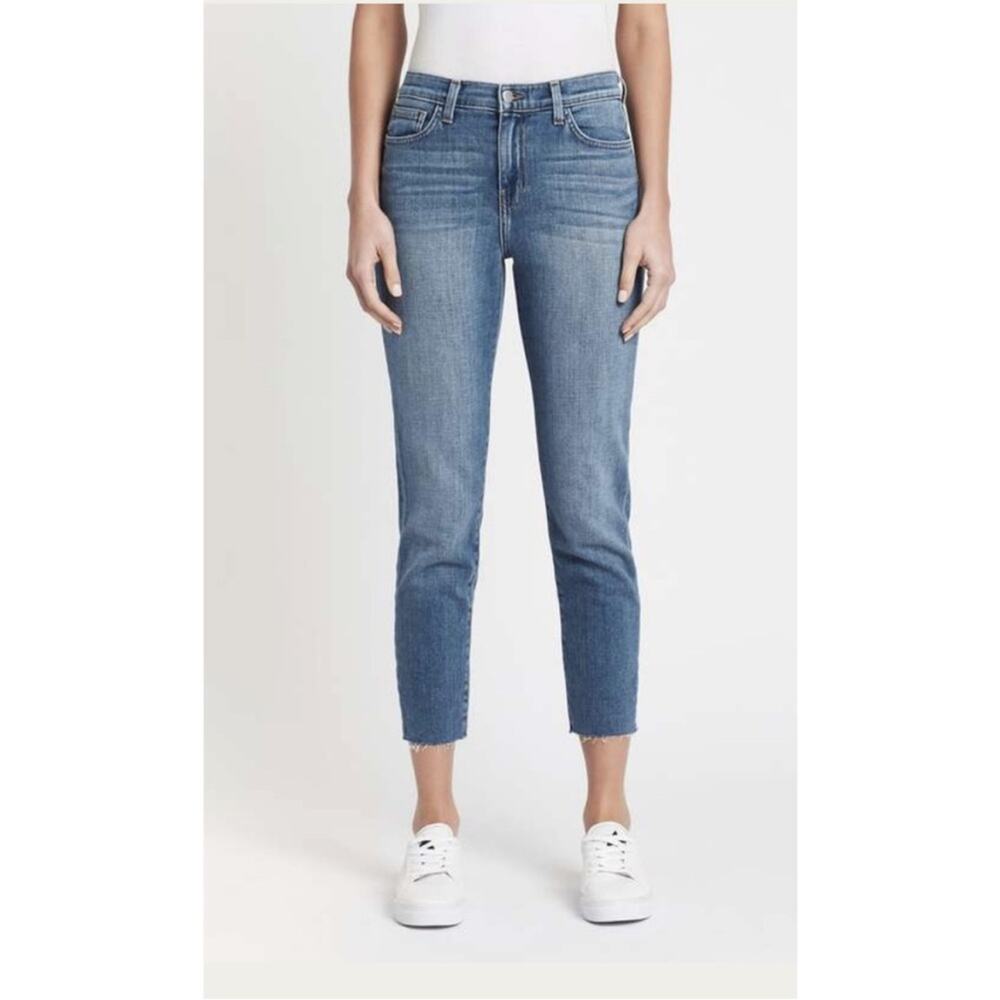 L’agence El Matador French Slim Fit Raw Hem Ankle Skinny Jean 26